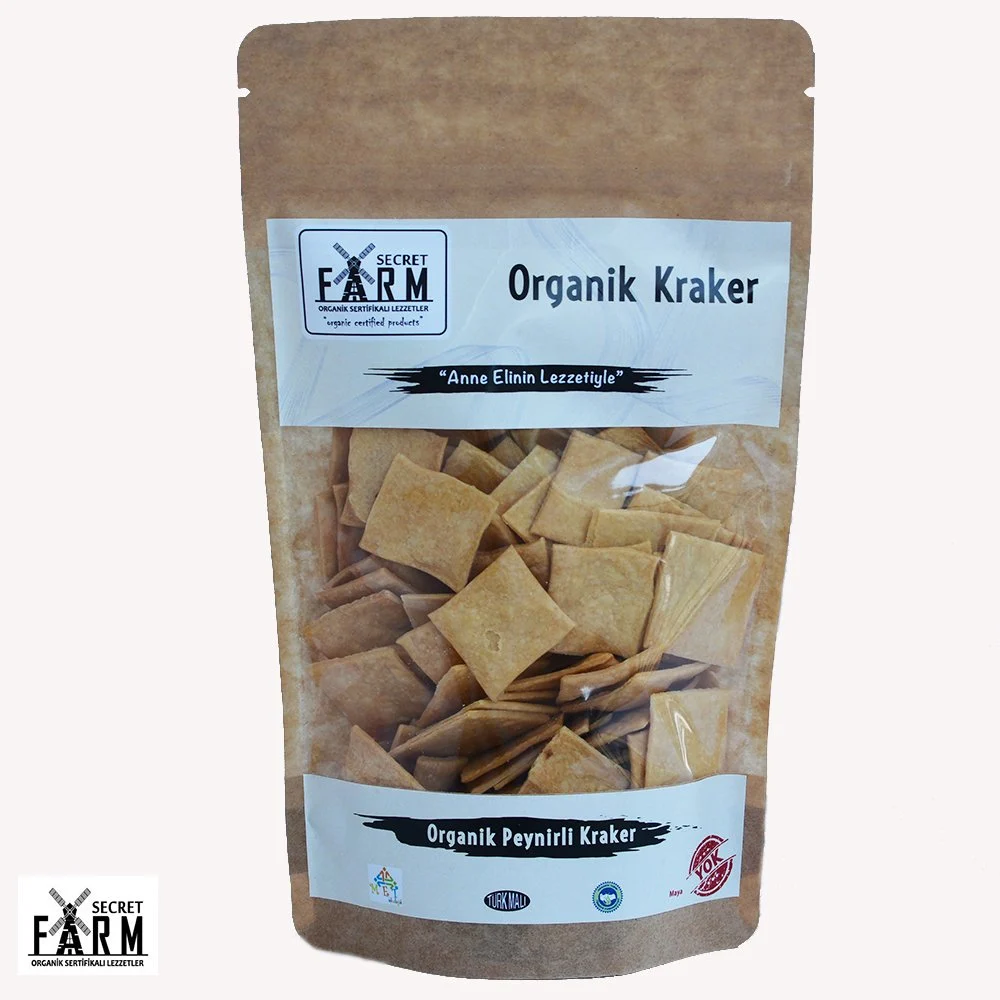Secret Farm Organik Peynirli Kraker 100gr