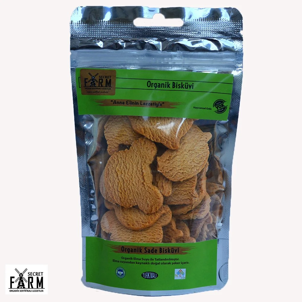 Secret Farm Organik Şekilli Mini Bisküvi 80GR
