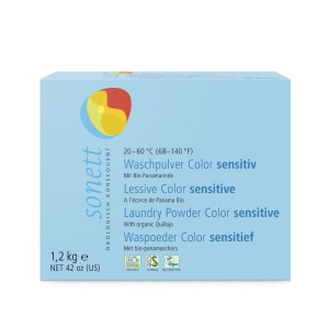 Sonett Bitkisel Hassas Serisi Renkli Çamaşır Yıkama Deterjanı - 1.2 Kg