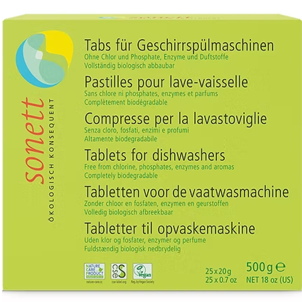 Sonett Organik Bulaşık Makinesi Tablet Deterjanı