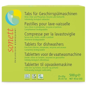 Sonett Organik Bulaşık Makinesi Tablet Deterjanı