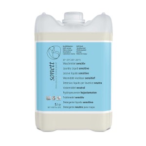 Sonett Organik Kokusuz Çamaşır Deterjanı Hassas Serisi - 5 Lt