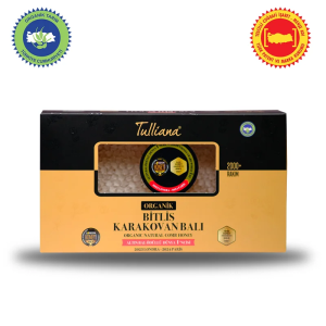 Tulliana Organik Polifloralı Karakovan Petek Balı 550-600 gr