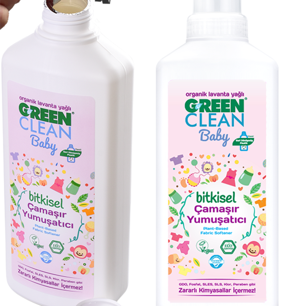 U Green Clean Baby Bitkisel Yumuşatıcı - 1 lt