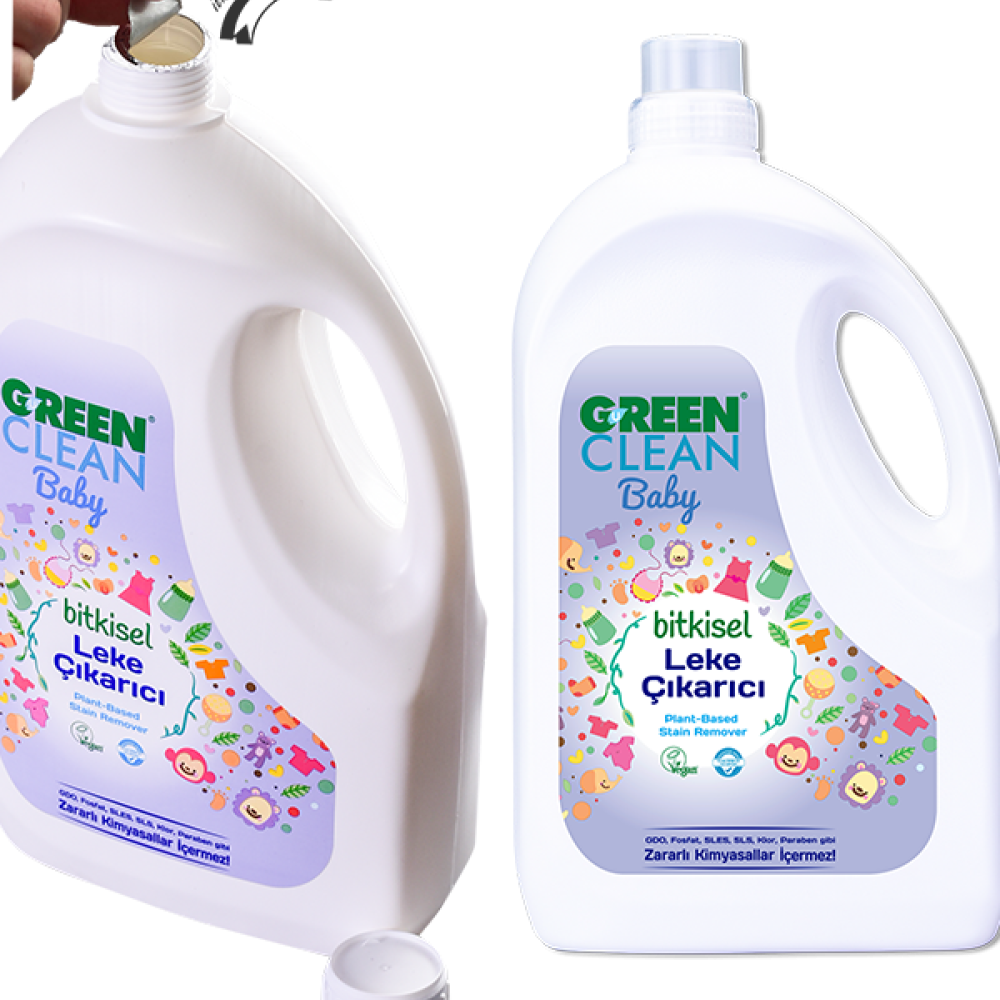U Green Clean Baby Bitkisel Leke Çıkarıcı - 2750 ml