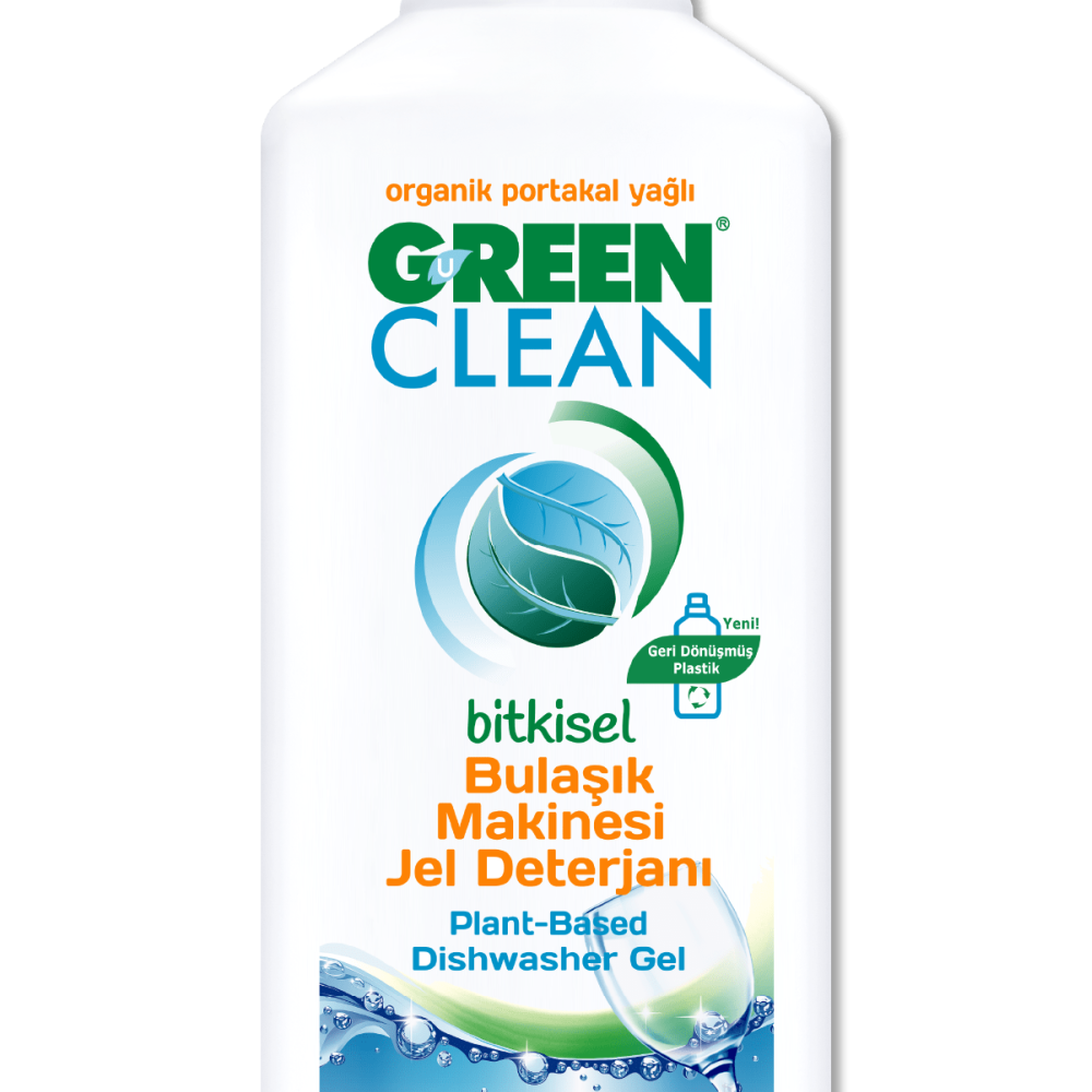 U Green Clean Bitkisel Bulaşık Makinesi Jel Deterjanı - 1 lt