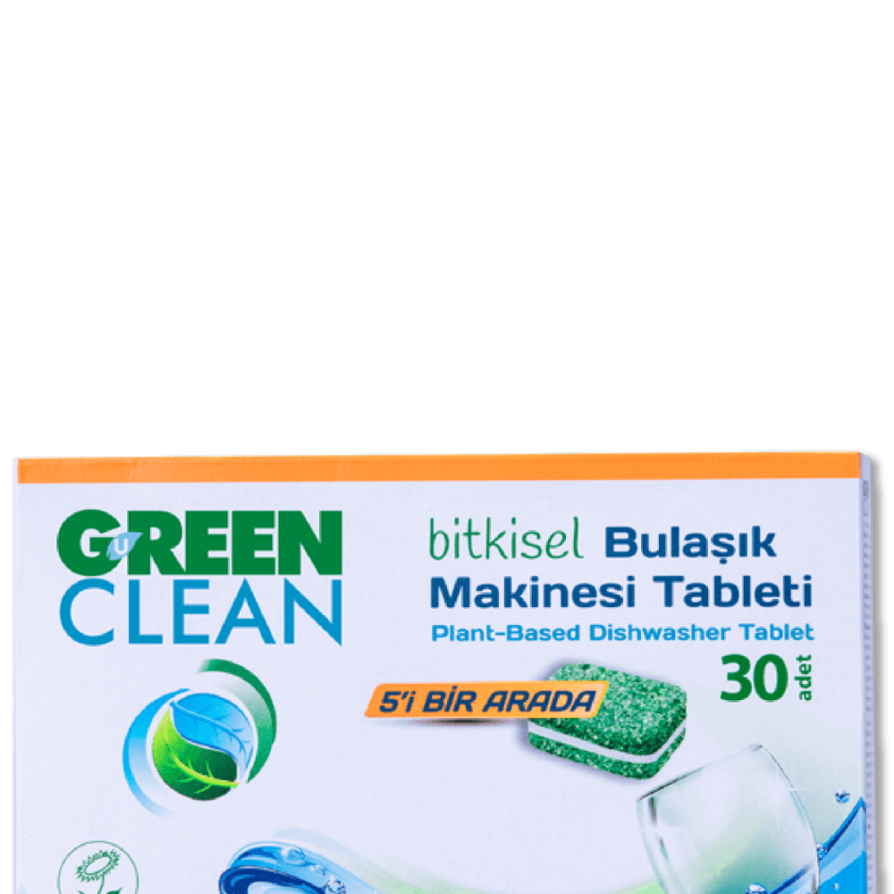 U Green Clean Bitkisel Bulaşık Makinesi Tableti - 30 Adet