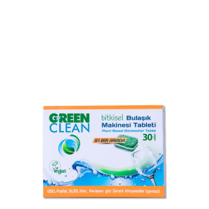 U Green Clean Bitkisel Bulaşık Makinesi Tableti - 30 Adet