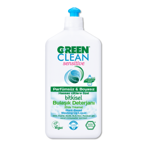 U Green Clean Sensitive Bitkisel Bulaşık Deterjanı - 500 ml