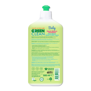 U Green Clean Baby Bitkisel Emzik & Biberon Temizleyici - 500 ml