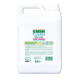 U Green Clean Bitkisel Likit Sabun - 5 lt