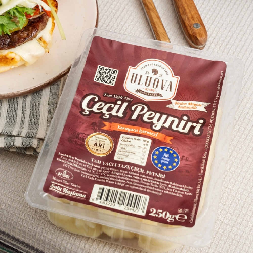 Uluova A2 Çeçil Peyniri 250gr