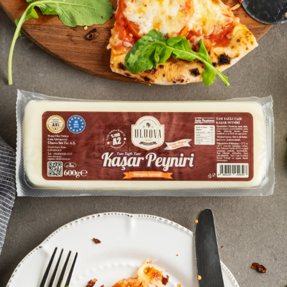 Uluova A2 Kaşar Peyniri 600gr