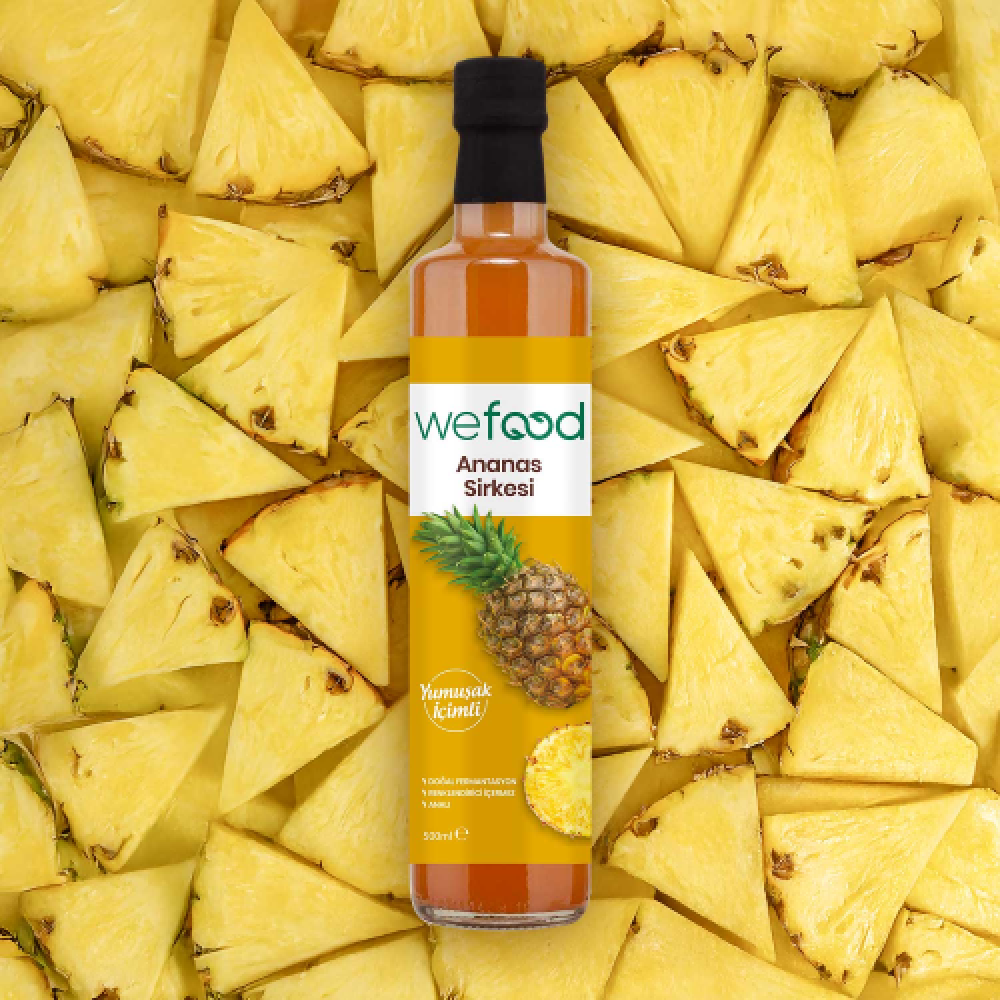 Wefood Ananas Sirkesi 500 ml
