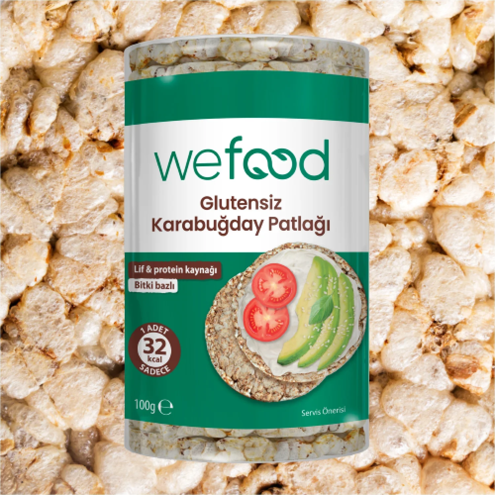 Wefood Karabuğday Patlağı 100 gr