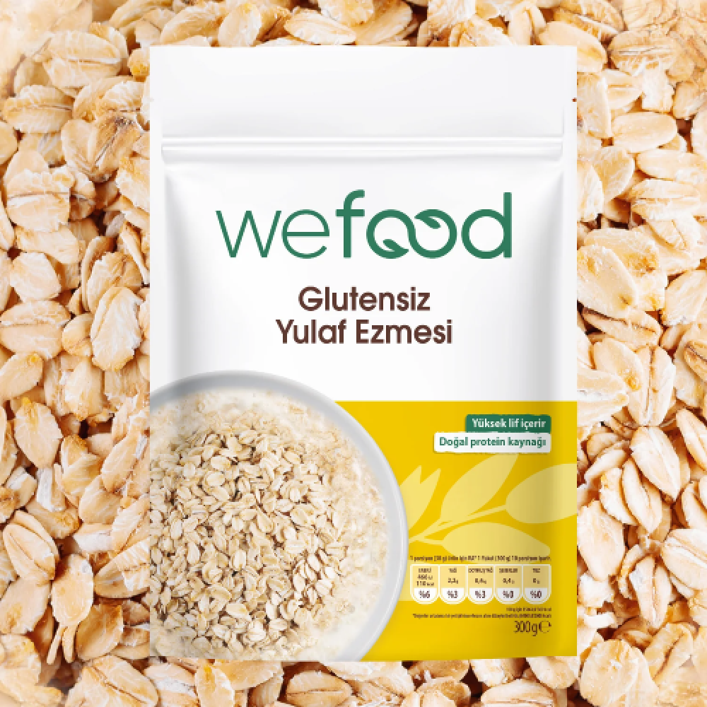 Wefood Glutensiz Yulaf Ezmesi 300 gr