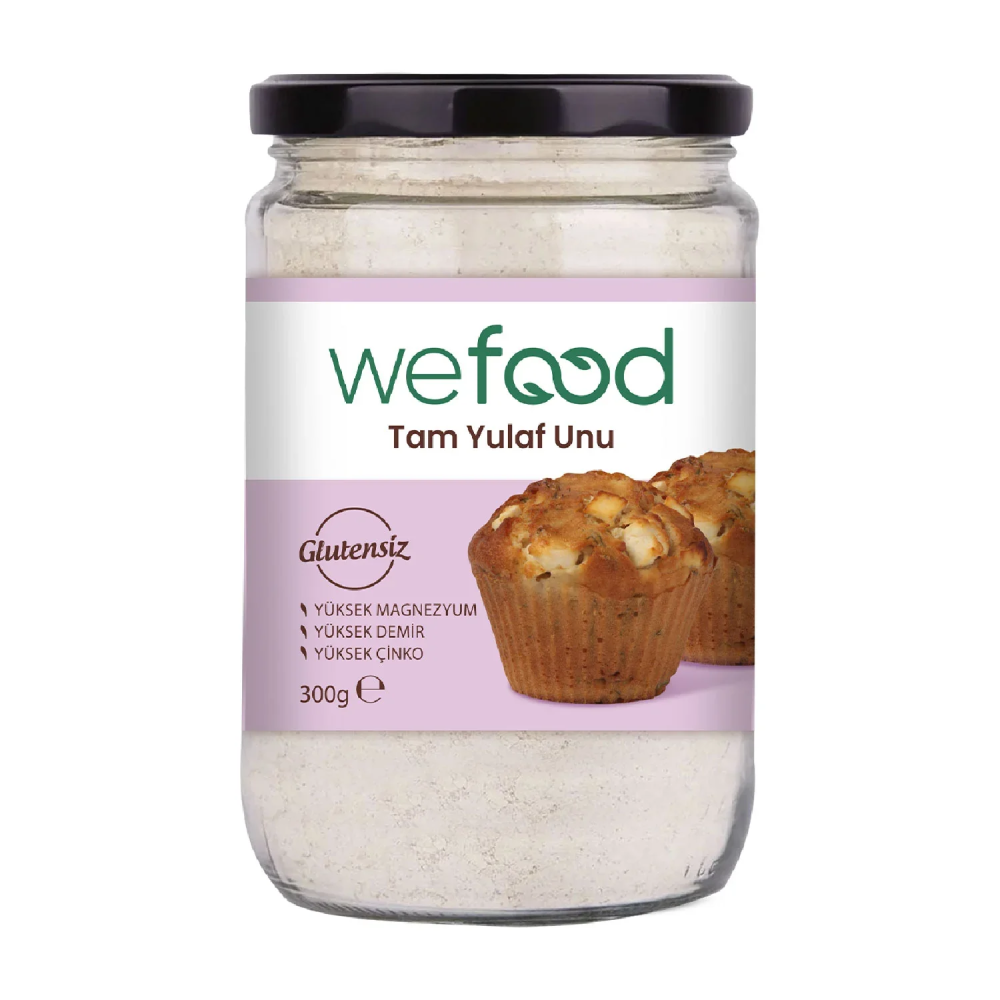 Wefood Glutensiz Tam Yulaf Unu 300 gr