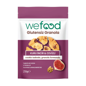 Wefood Glutensiz Granola Kuru İncir & Cevizli 250 gr