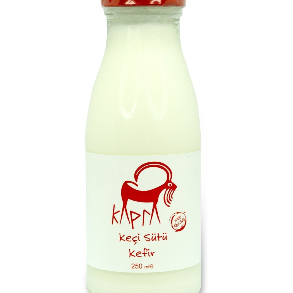 %100 keçi sütü kefir, doğal mayalanmış temiz içerikli keçi sütü kefiri