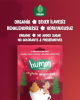 Organik zencefilli ve tarçınlı kurabiye 55 gr paket, vegan glutensiz baharatlı kurabiye