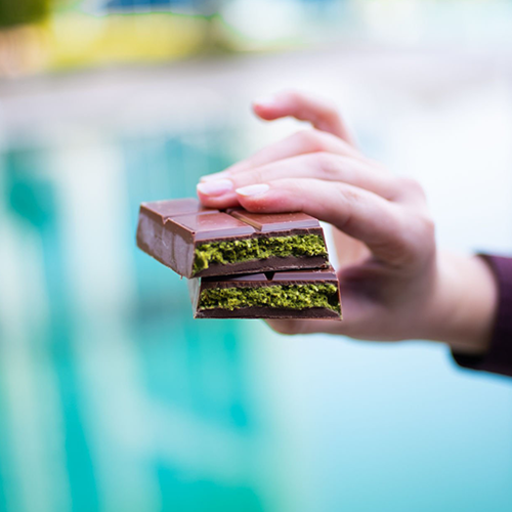 Organik Dubai çikolatası, Antep fıstıklı kadayıflı organik çikolata, katkısız