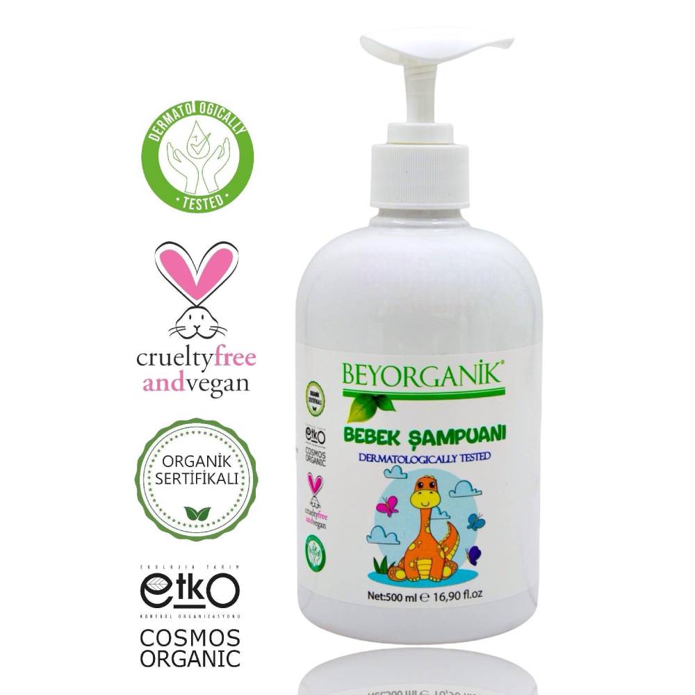 Beyorganik Organik & Vegan Bebek Şampuanı 500 ml