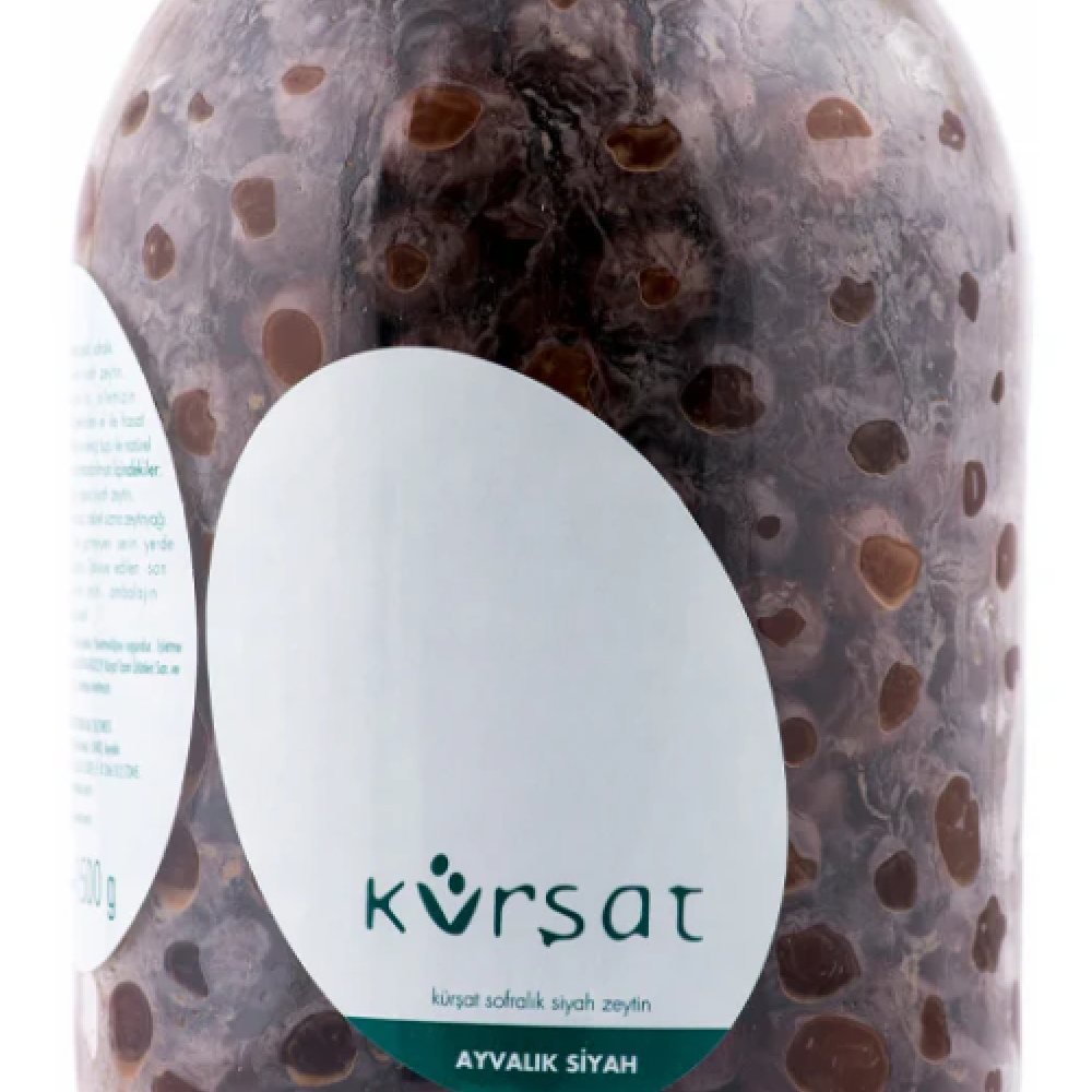 Ayvalık naturel siyah zeytin 2000 cc büyük boy, boyasız ve katkısız doğal siyah zeytin 2L