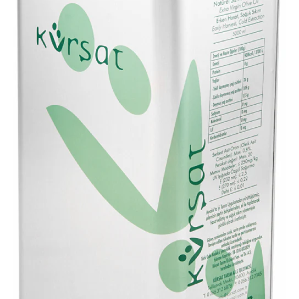 Ayvalık naturel sızma zeytinyağı 5000 ml teneke, 5L büyük boy soğuk sıkım zeytinyağı ışık korumalı