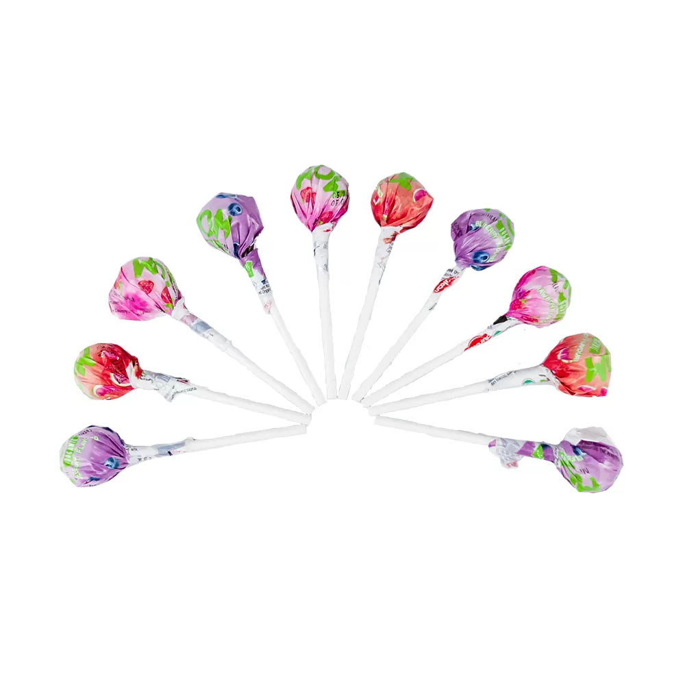 Mom organik lolipop karışık meyveli 3'lü, C vitaminli doğal organik çocuk şekeri