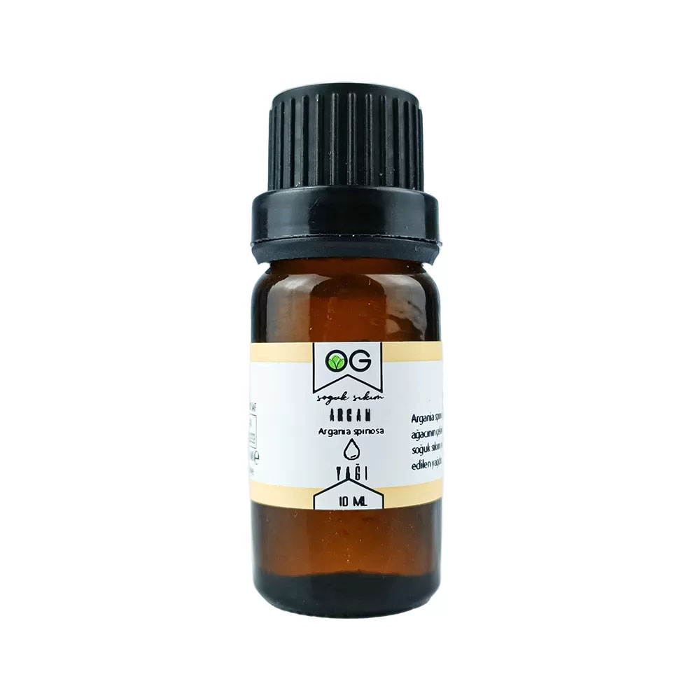 OG Natural Argan Yağı 10 ml soğuk sıkım saf argan yağı