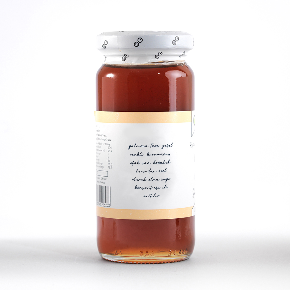 Nisa Organik 280 GR Kozalak Şurubu Cam Şişe