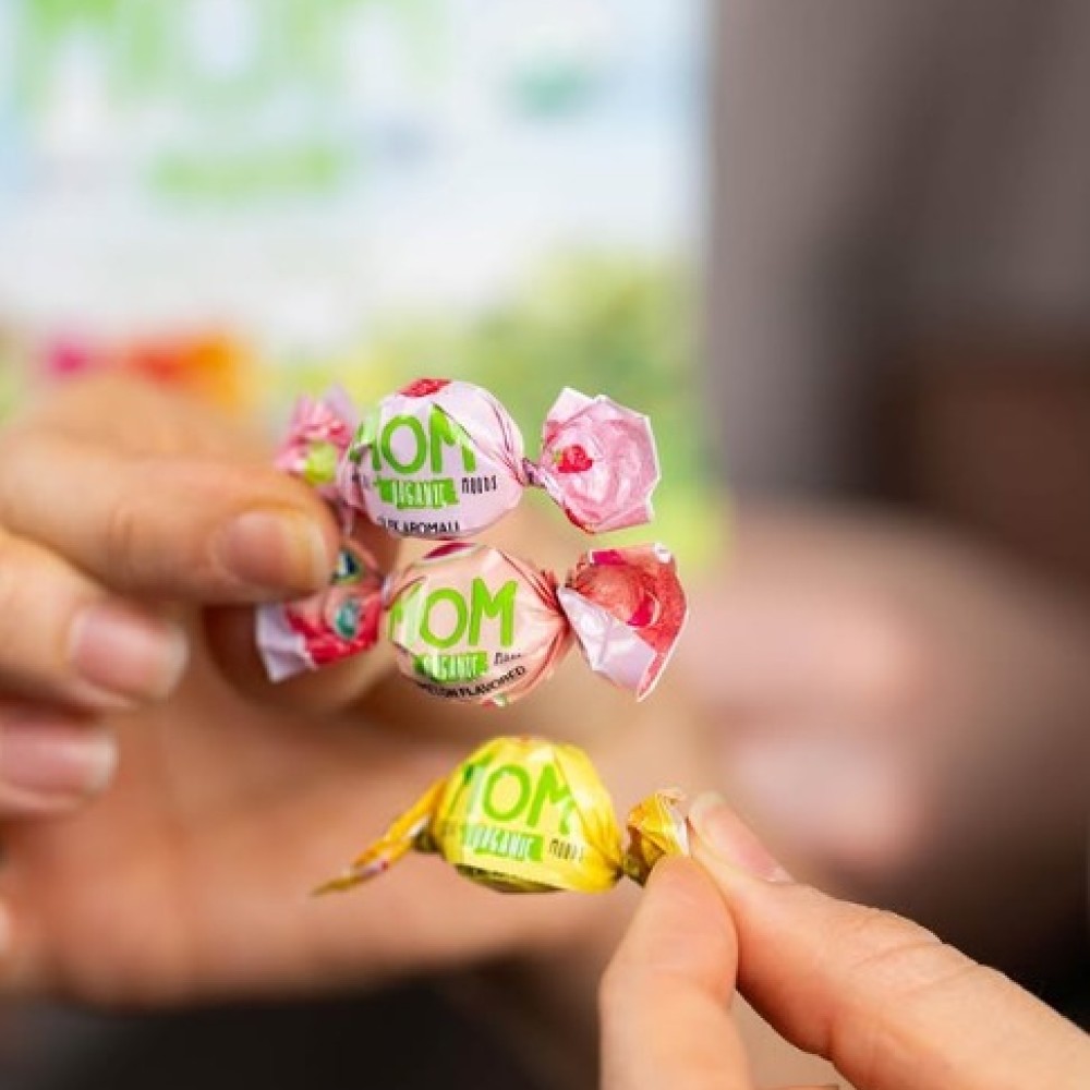 Mom Organik Bonbon (Sertifikalı Meyve Özlü Doğal Şekerleme)