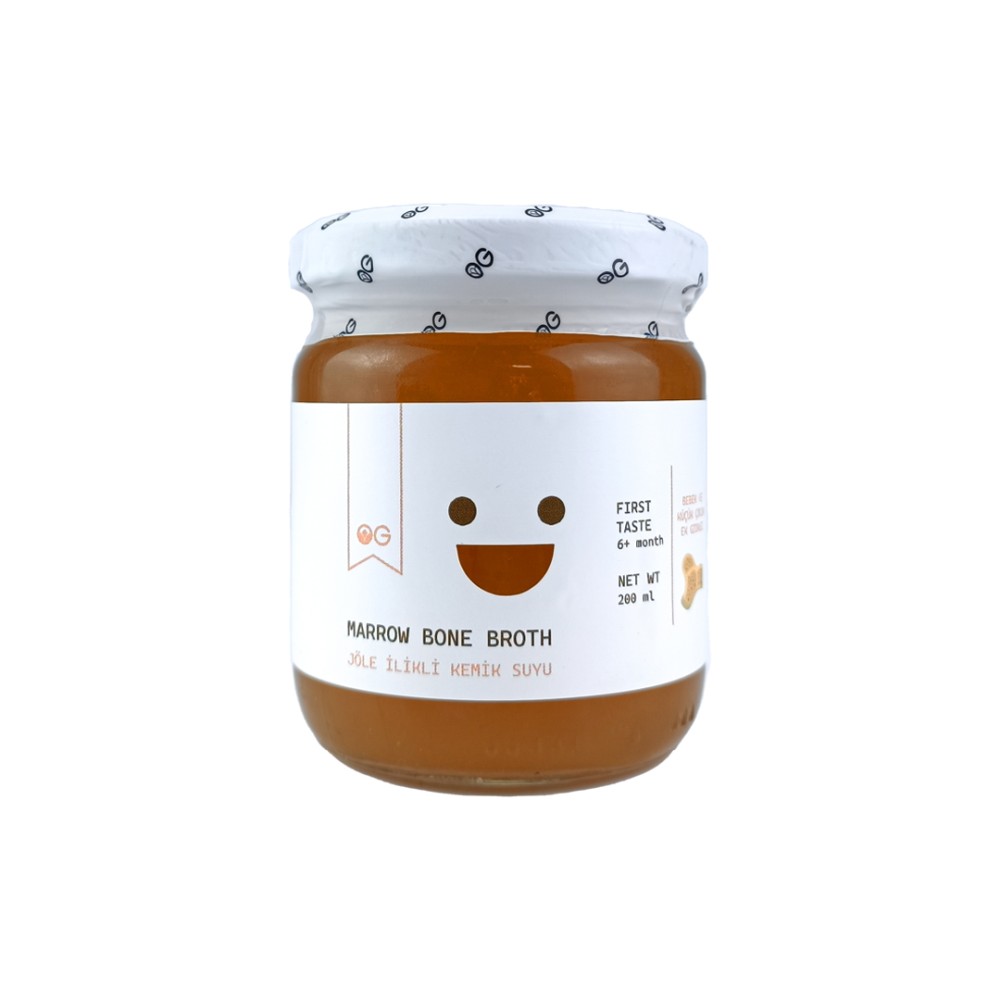 Nisa Organik 200 ML Jöle Kıvamlı İlikli Kemik Suyu Kavanozu