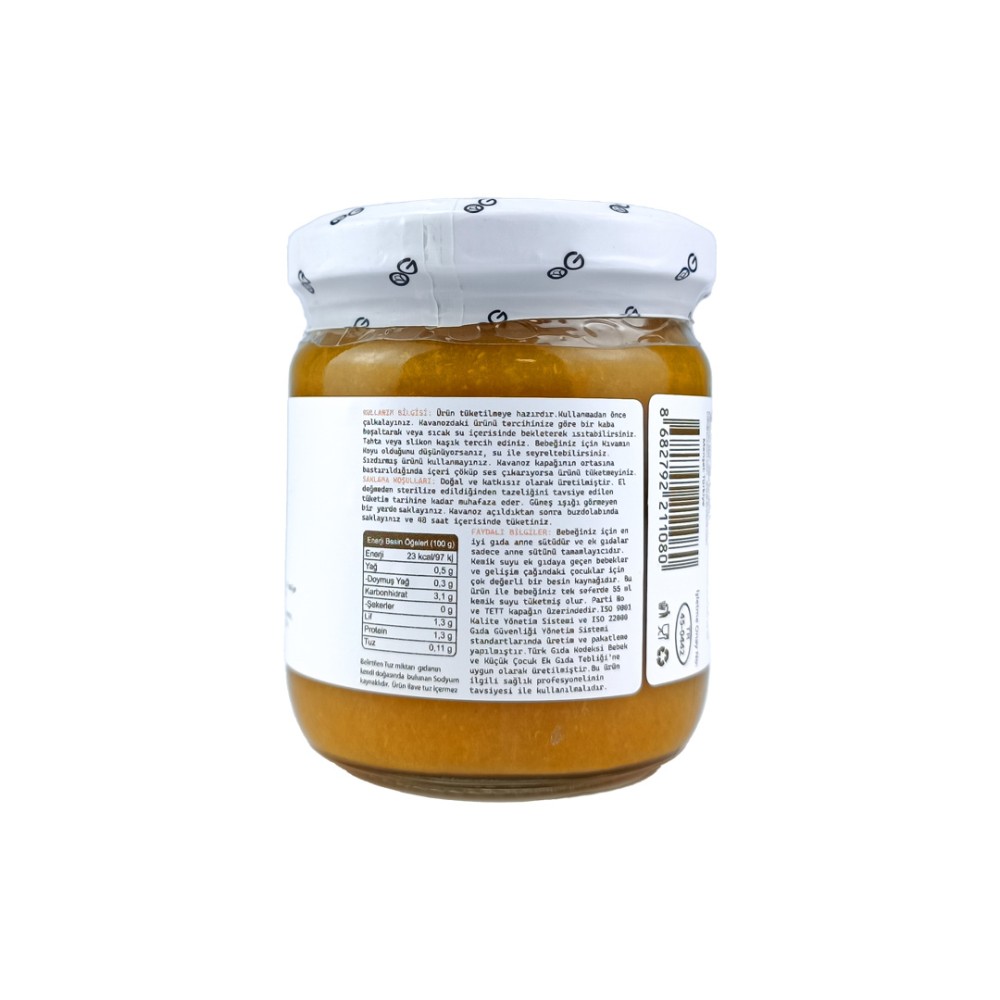 Nisa Organik 190 GR Kemik Sulu Sebze Çorbası Cam Kavanoz