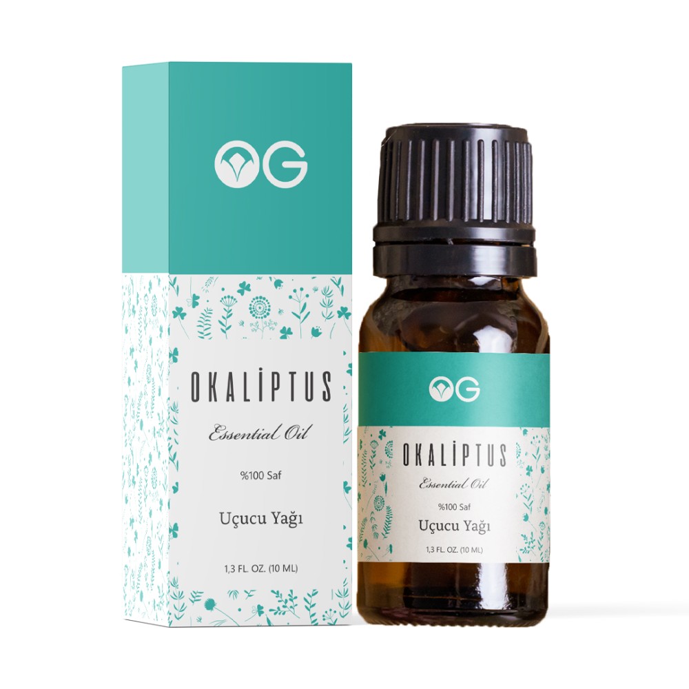 Okaliptus yağı 10 ml cam şişe