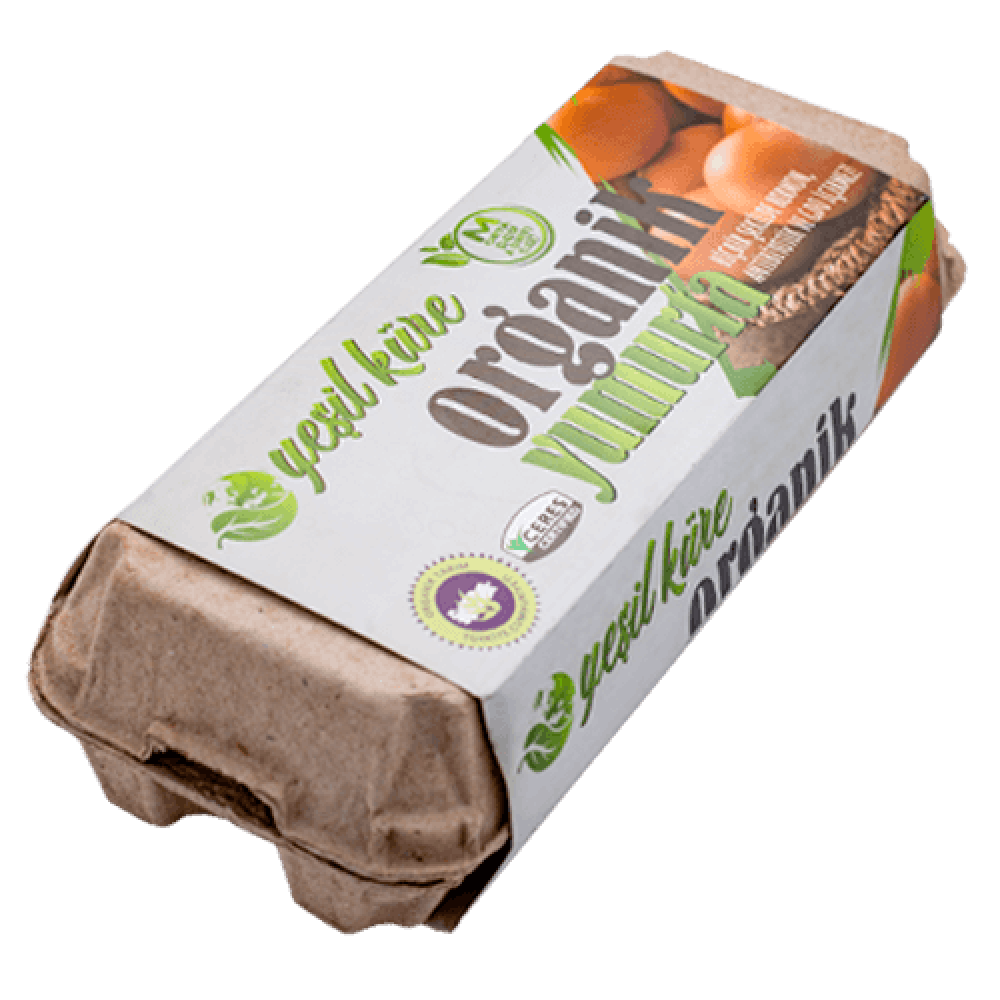 Yeşilküre 10'lu Organik Yumurta Paketi