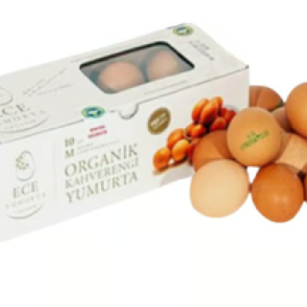 Ece Organik Yumurta 10’lu – Katkısız, organik ve protein zengini sağlıklı yumurta paketi