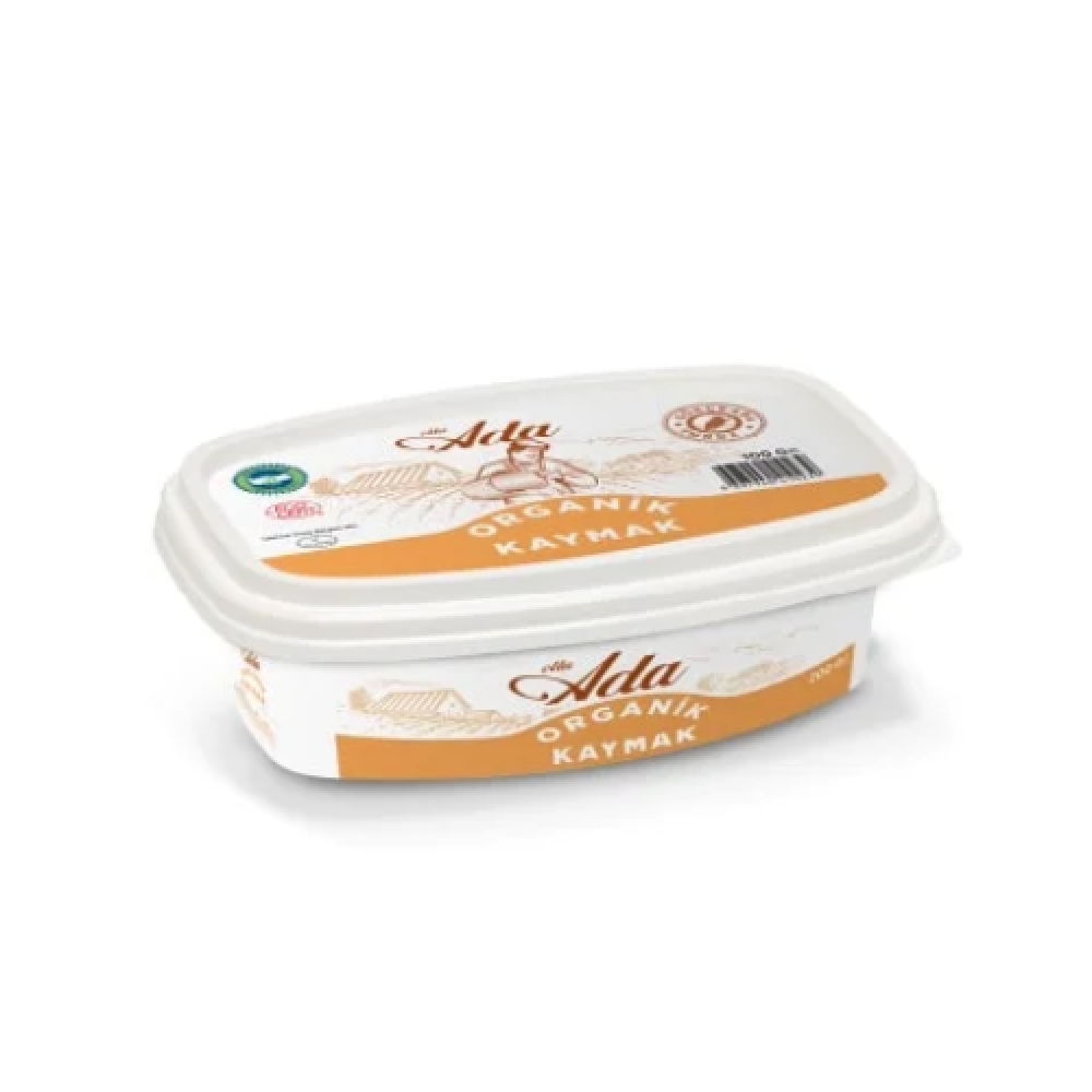 Organik kaymak 100 gr kase, Elta-Ada çiftliği katkısız geleneksel kaymak