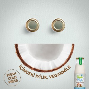 Veganmilk Hindistan Cevizli İçecek 700 Ml
