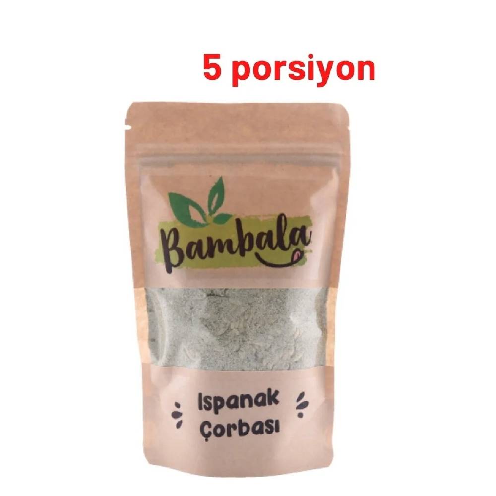 Bambala Ispanak Çorbası (125g) - Katkısız