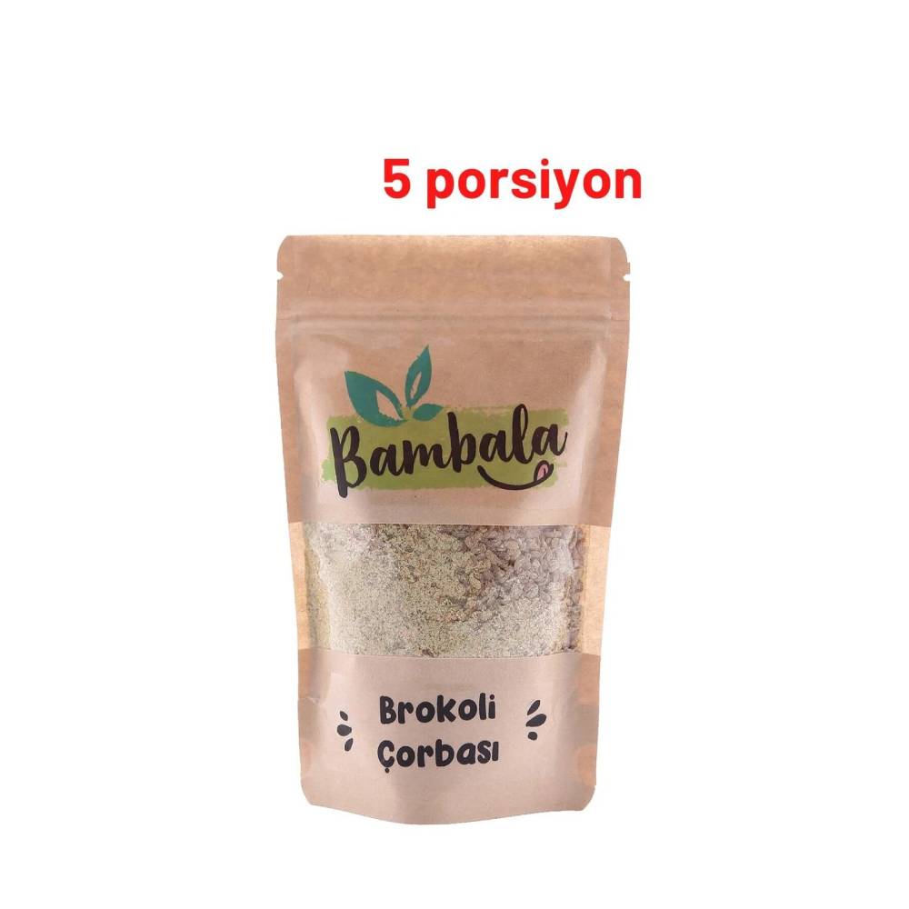 Bambala Brokoli Çorbası 125gr – Doğal içerikli, katkısız ve pratik hazırlanabilen besleyici brokoli çorbası