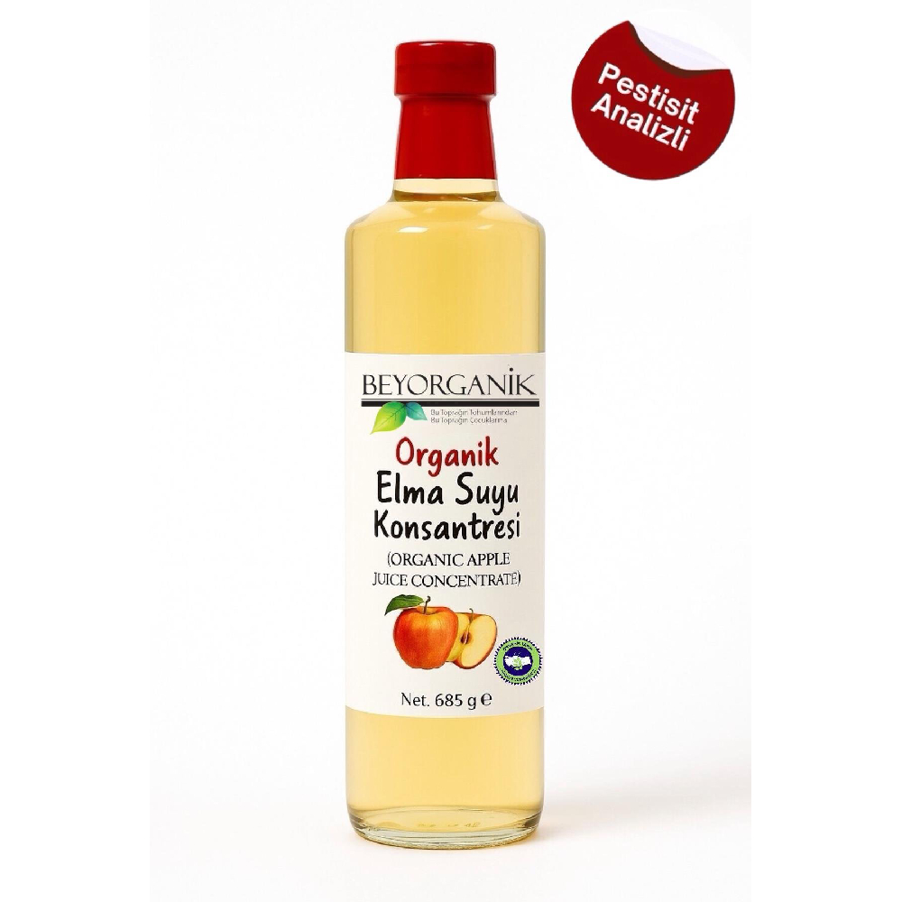 Organik Elma Suyu Konsantresi (685 ml)