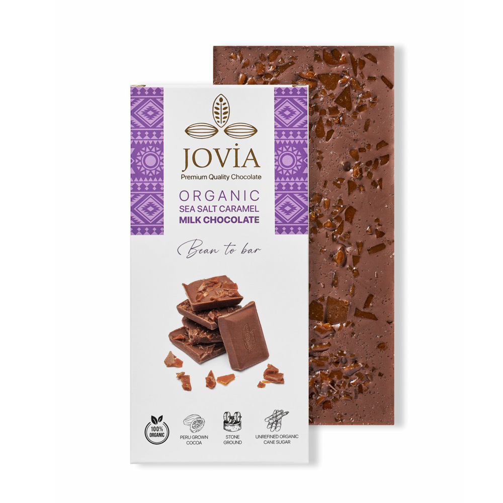 Organik karamel ve deniz tuzlu bitter çikolata, vegan glutensiz karamel dolgulu çikolata