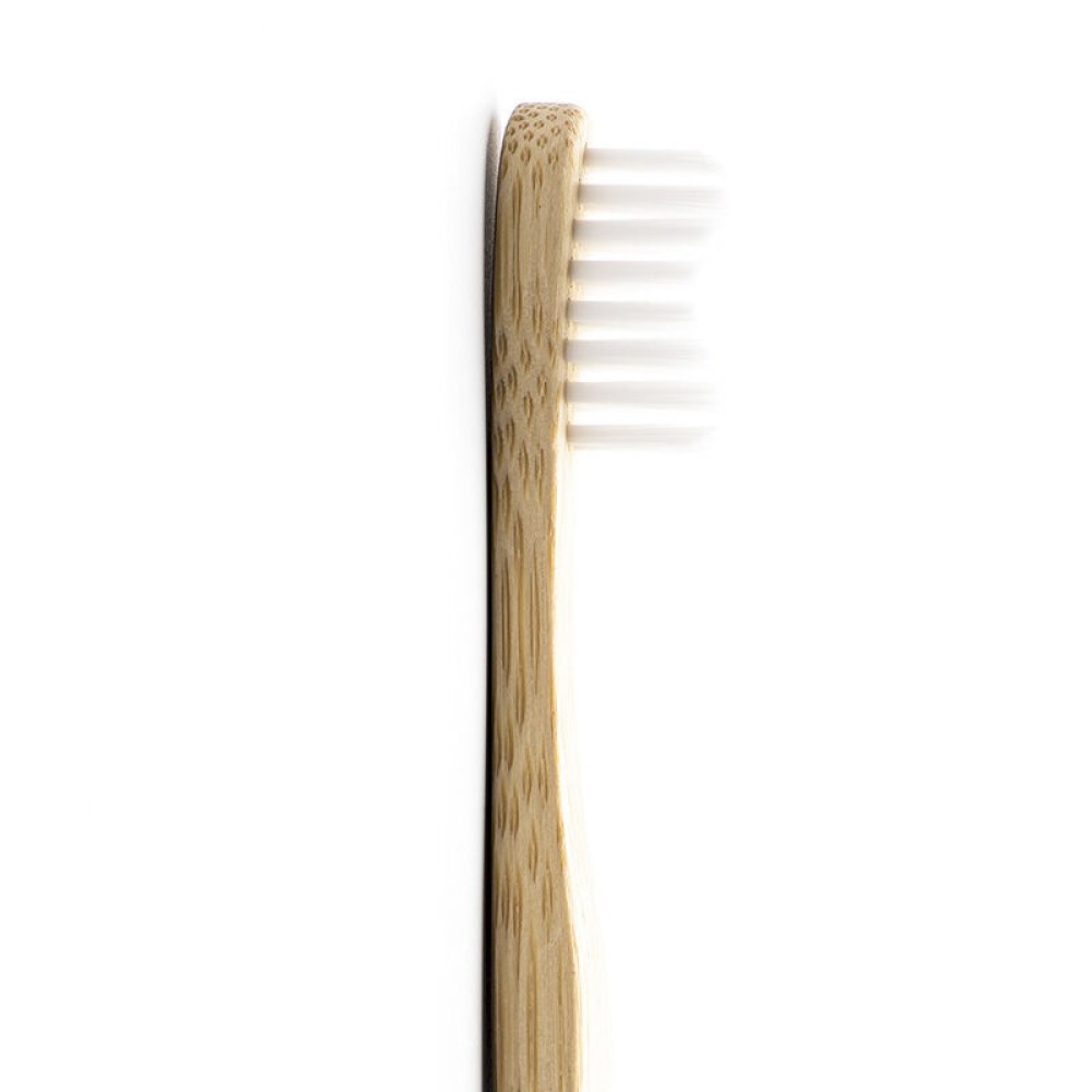 Humble Brush Beyaz Yumuşak Çocuk Diş Fırçası Doğada Çözünür Bambu Saplı