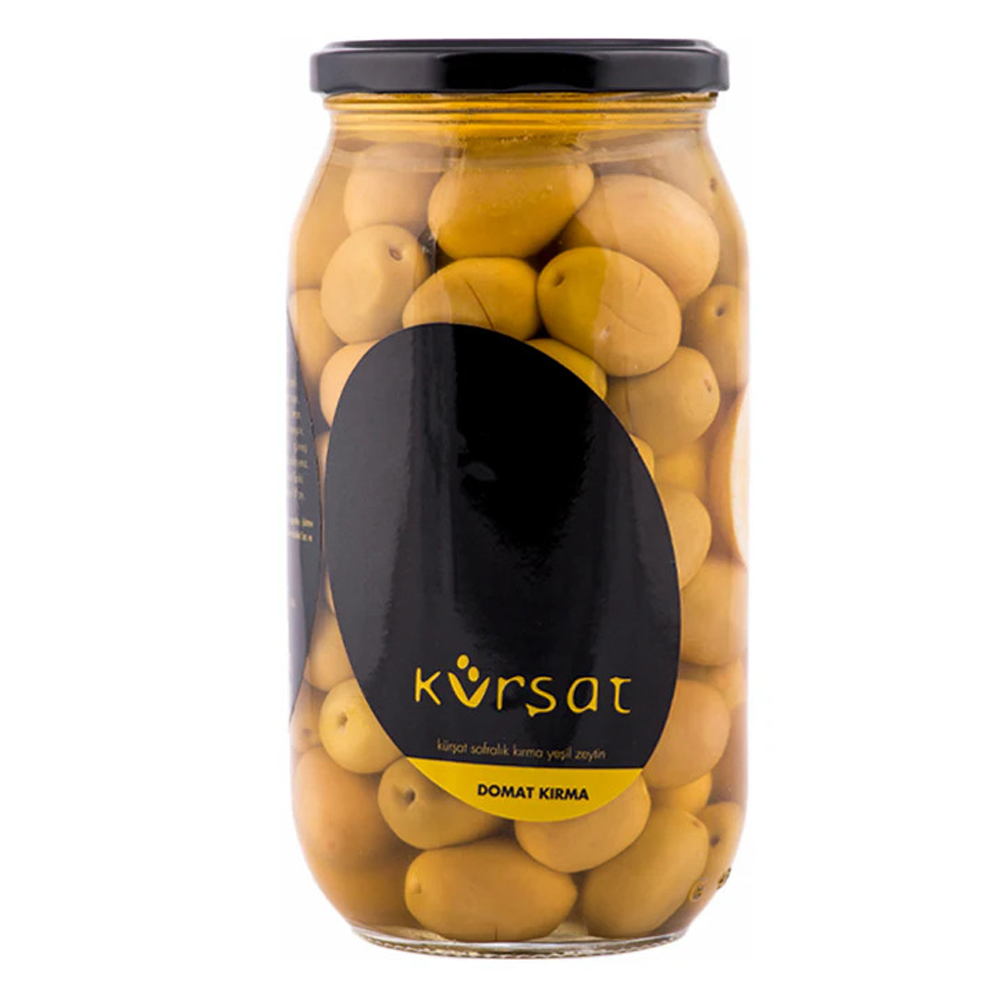 Ayvalık naturel taş kırma yeşil zeytin, kostiçsiz ve koruyucusuz doğal kırma zeytin
