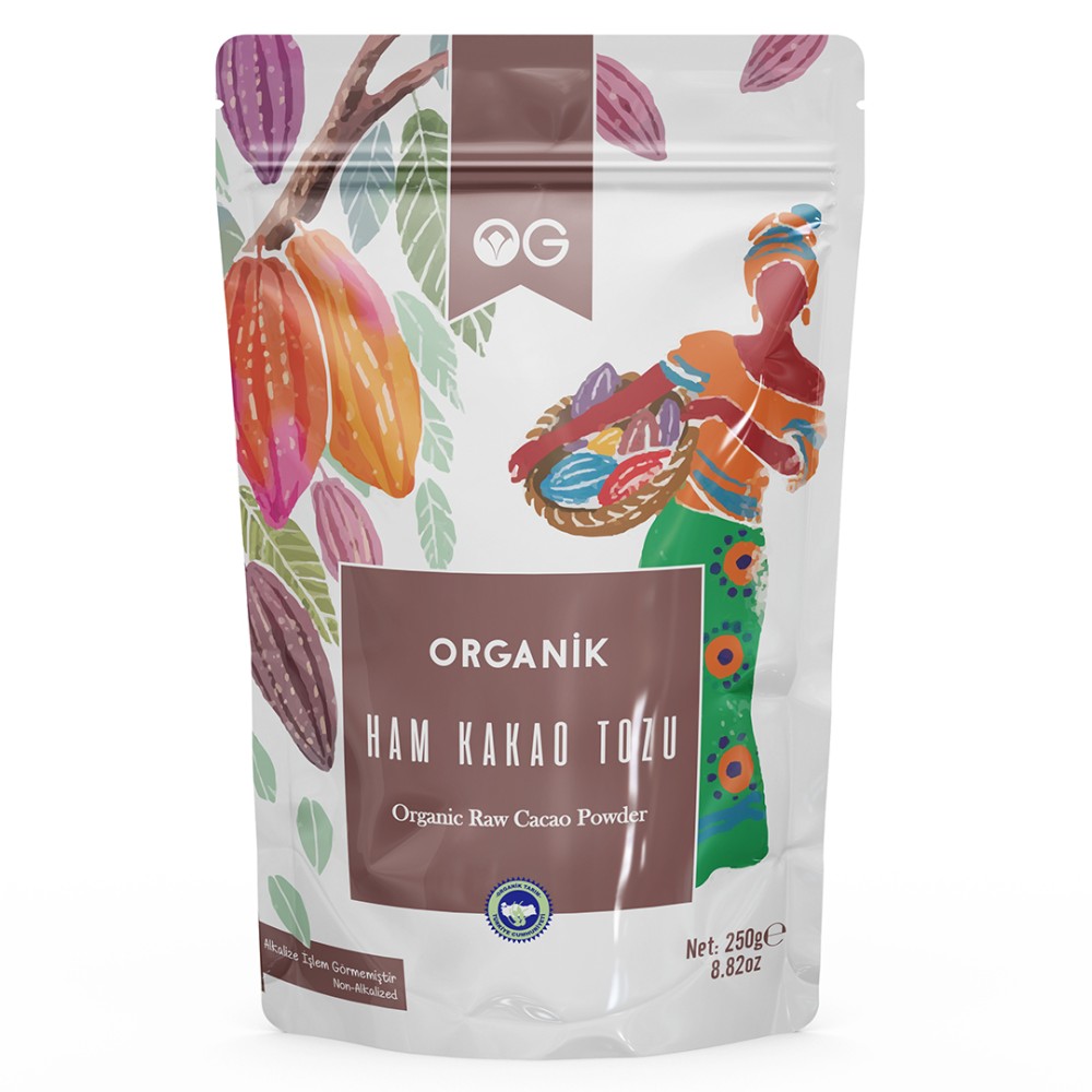 Nisa Organik 250 GR Organik Ham Kakao Tozu Paketi