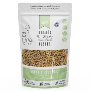 Karışık Sebzeli Tam Buğday Bebek Kuskus 250 Gr +8 Ay