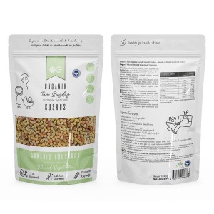 Karışık Sebzeli Tam Buğday Bebek Kuskus 250 Gr +8 Ay