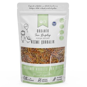 Karışık Sebzeli Tam Buğday Kesme Çorbalık 200 Gr +8 Ay