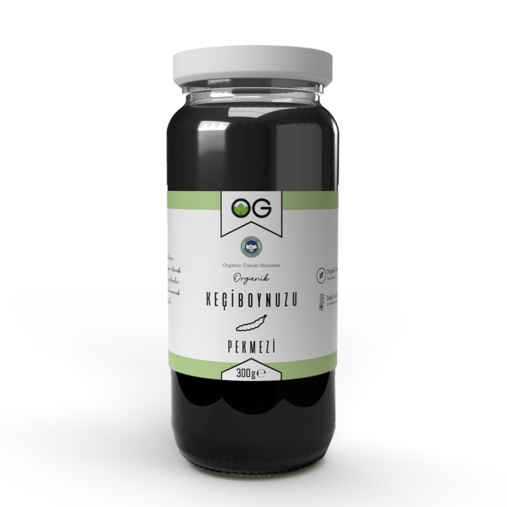 Nisa Organik 300 GR Organik Keçiboynuzu Pekmezi Cam Kavanoz